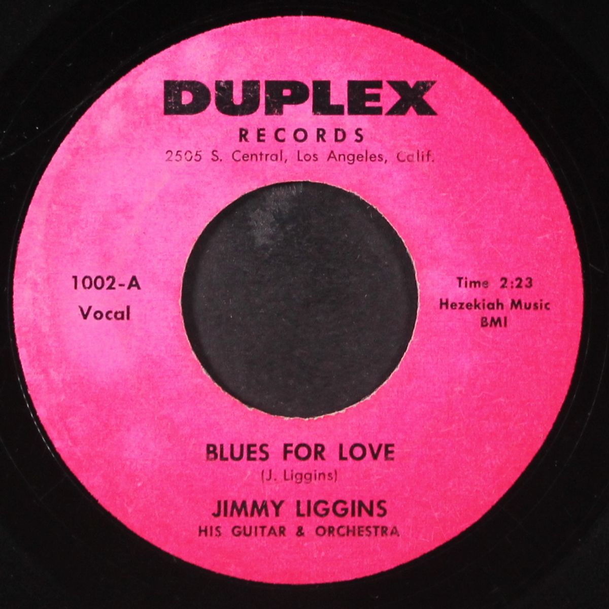 last round / blues for love by JIMMY LIGGINS