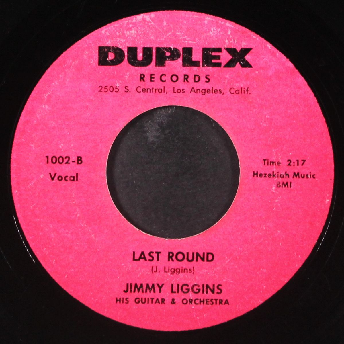 last round / blues for love by JIMMY LIGGINS