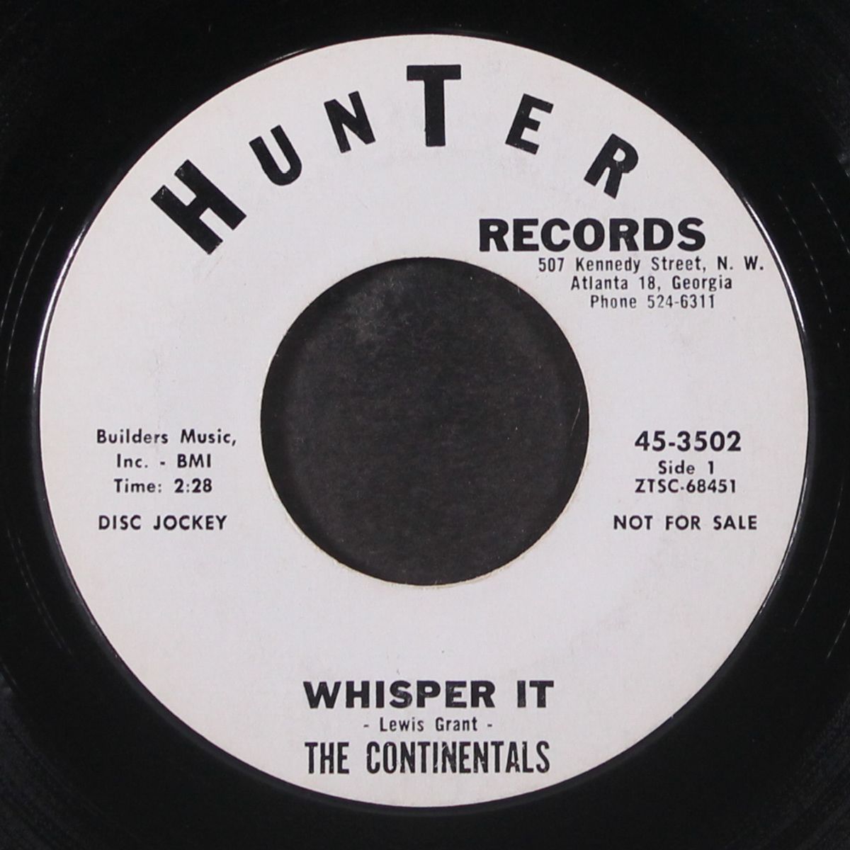 whisper it / it doesn't matter by CONTINENTALS