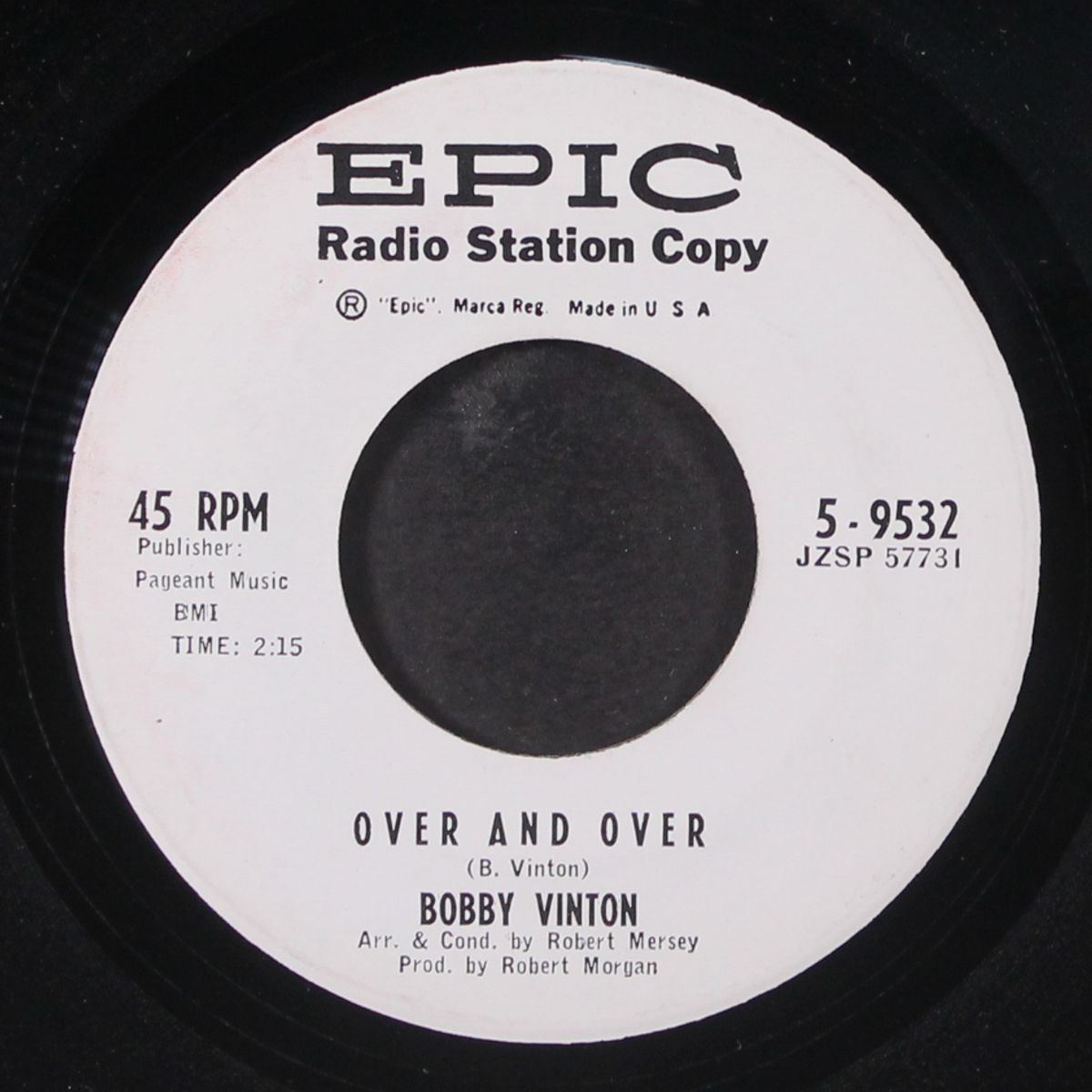 rain rain go away by BOBBY VINTON