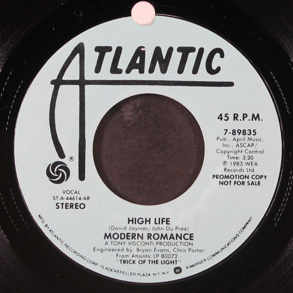 high life by MODERN ROMANCE