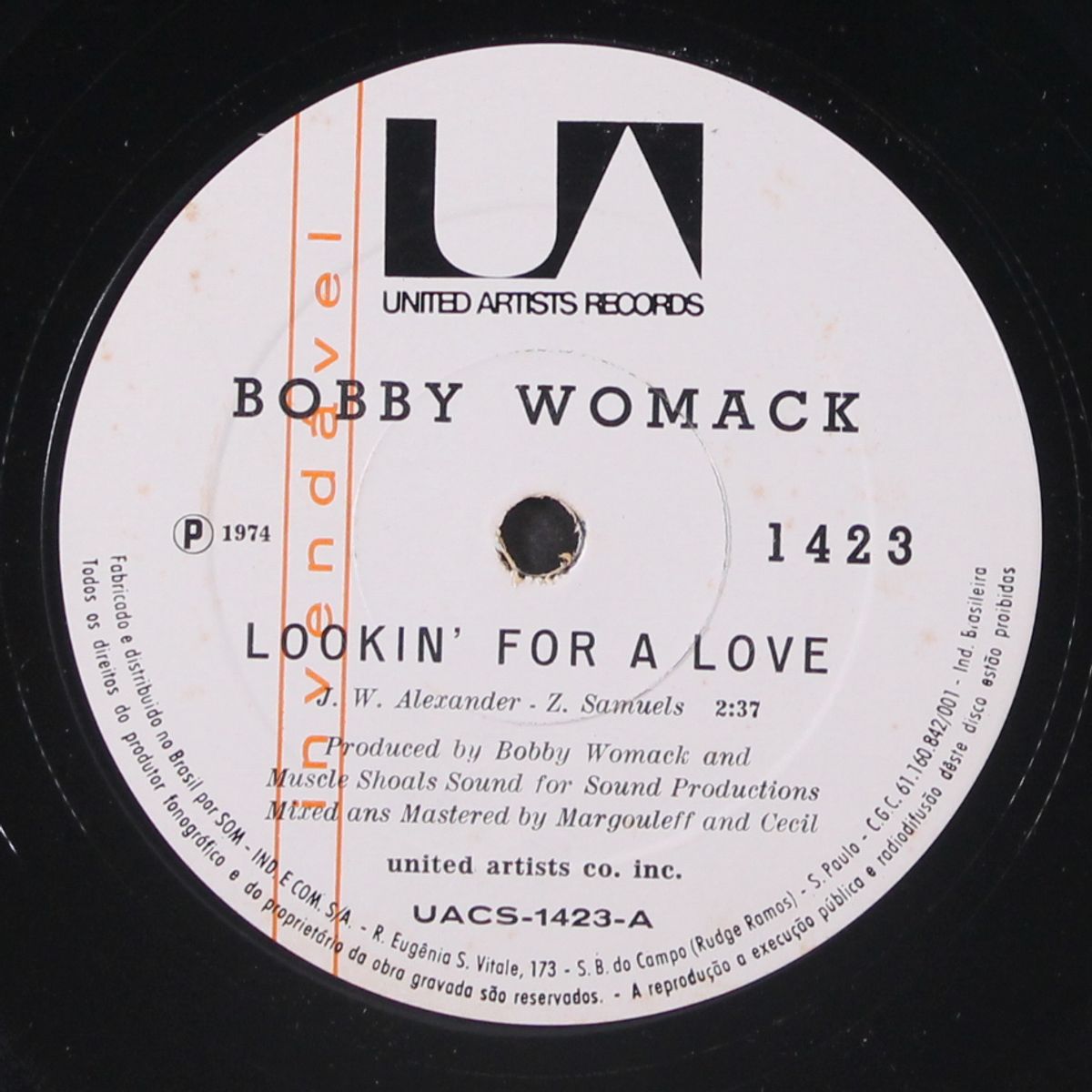 lookin' for love by BOBBY WOMACK