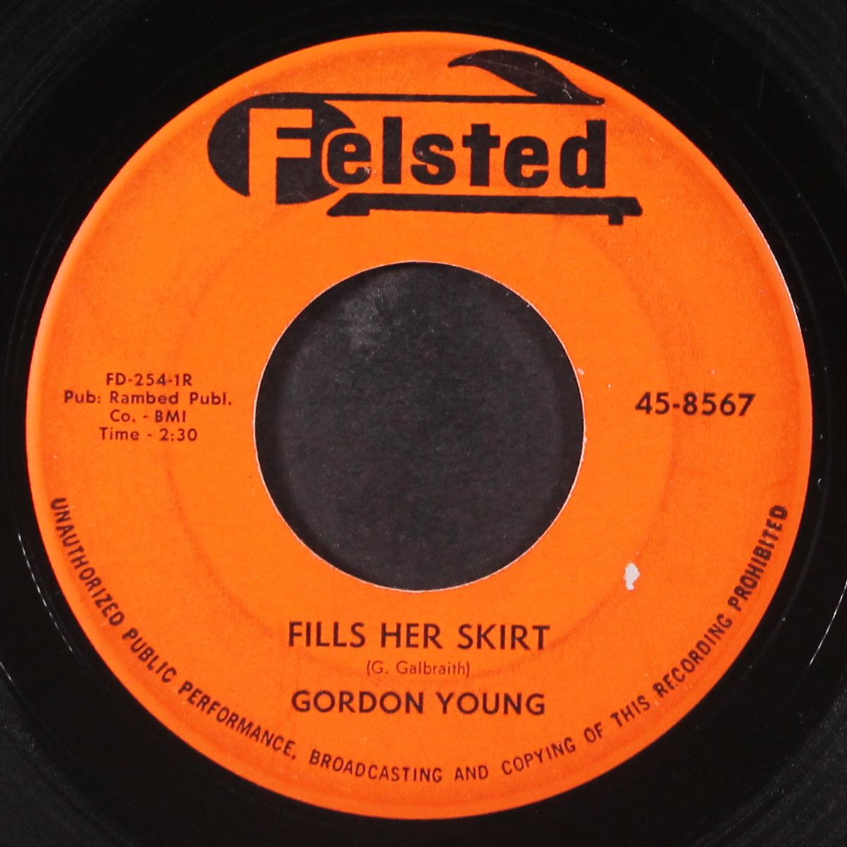 fills her skirt by GORDON YOUNG
