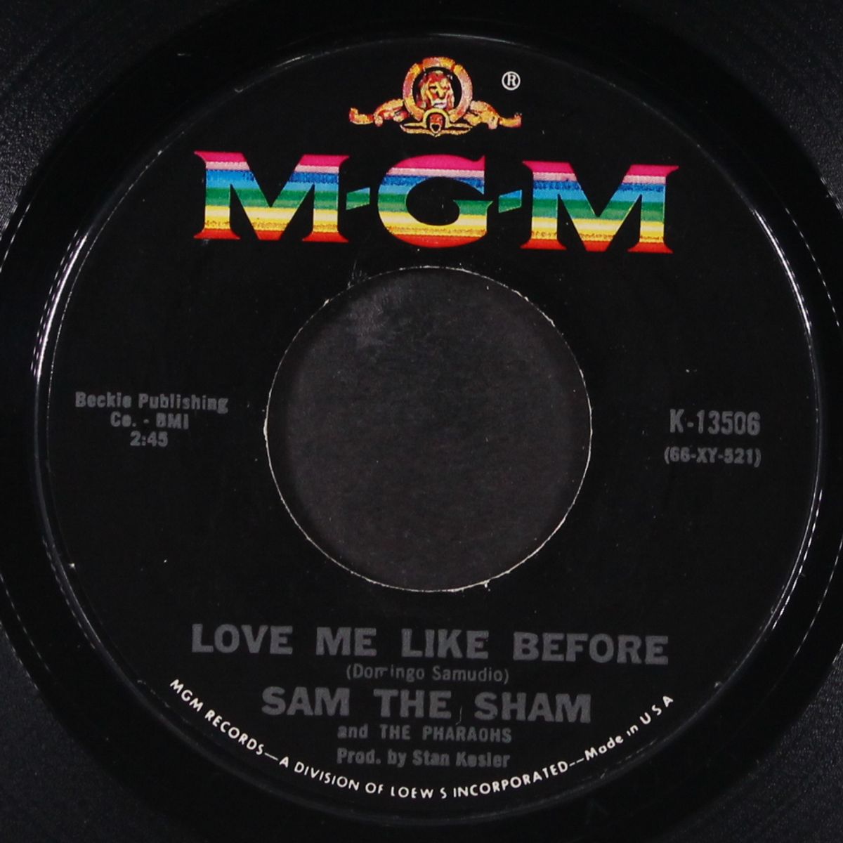 lil' red riding hood / love me like before by SAM THE SHAM & PHARAOHS