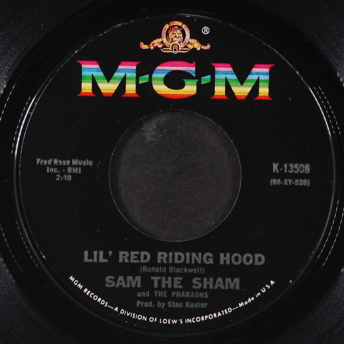 lil' red riding hood / love me like before by SAM THE SHAM & PHARAOHS