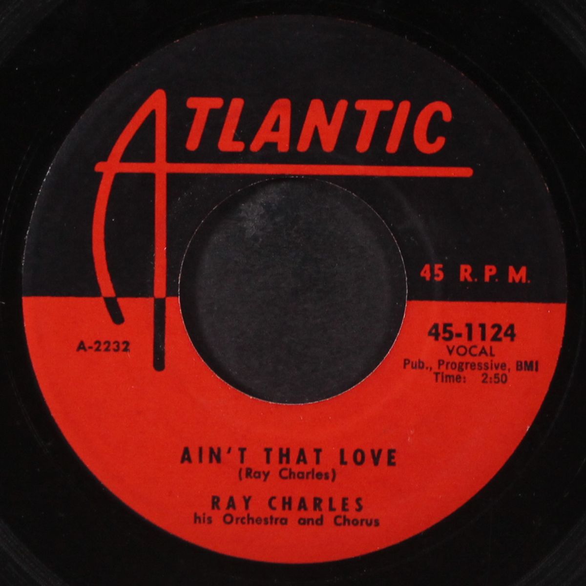ain't that love / i want to know by RAY CHARLES