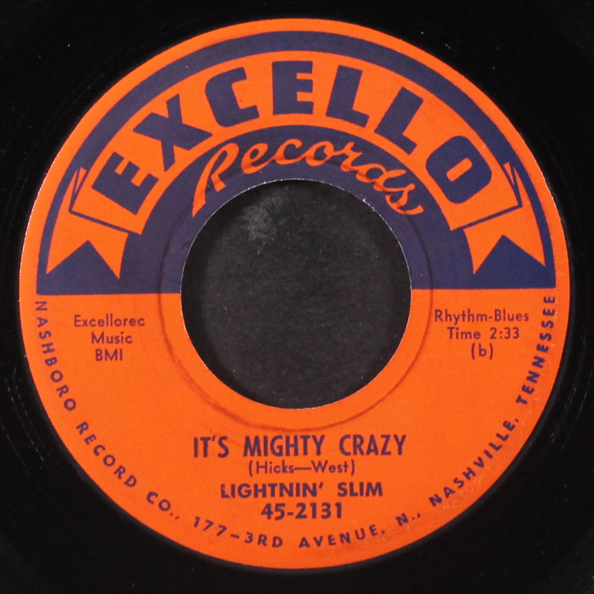 hoo doo blues / its' mighty crazy by LIGHTNIN' SLIM