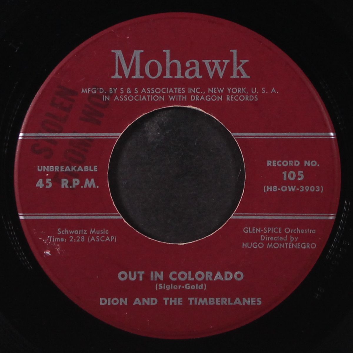 the chosen few / out in colorado by DION & TIMBERLANES