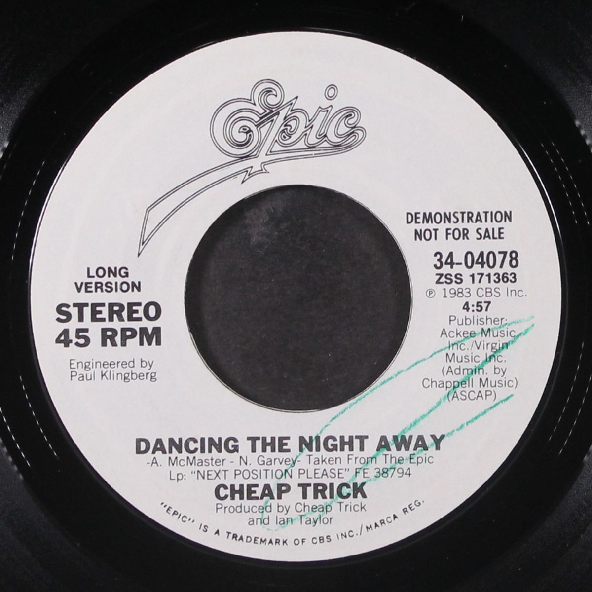 dancing the night away by CHEAP TRICK