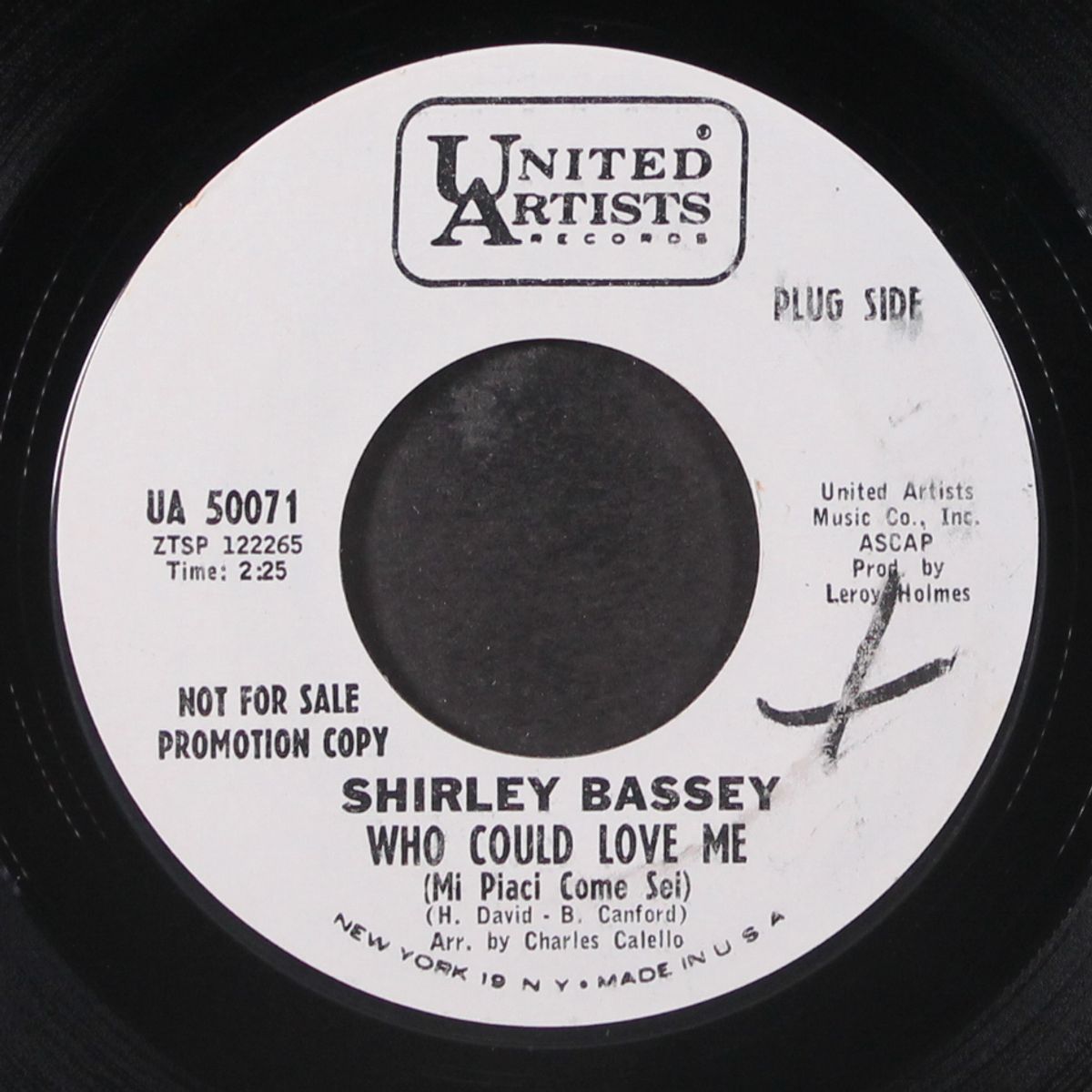 who could love me / give him your love by SHIRLEY BASSEY