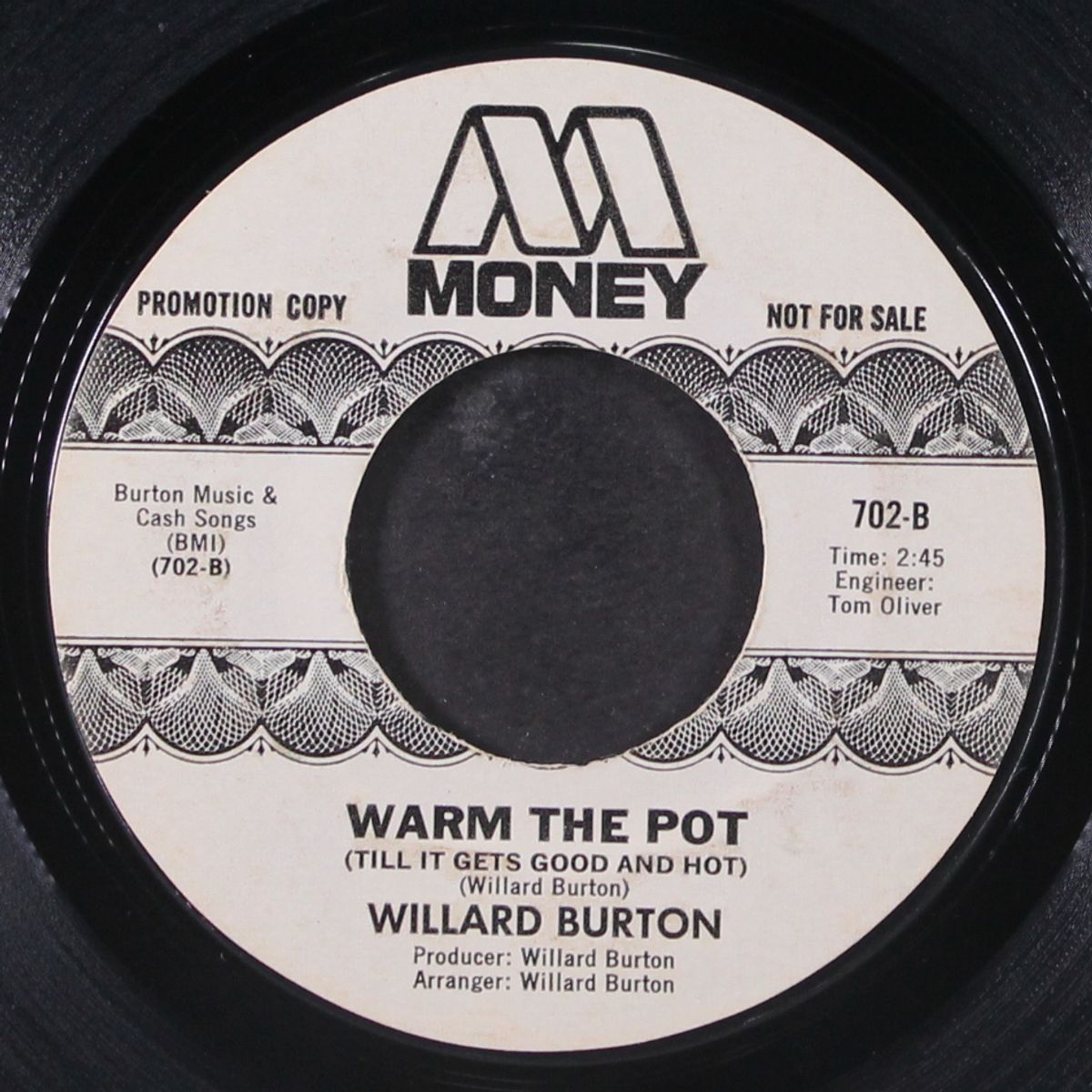 let me be your pacifier / warm the pot by WILLARD BURTON