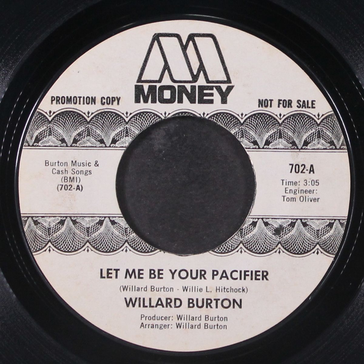 let me be your pacifier / warm the pot by WILLARD BURTON