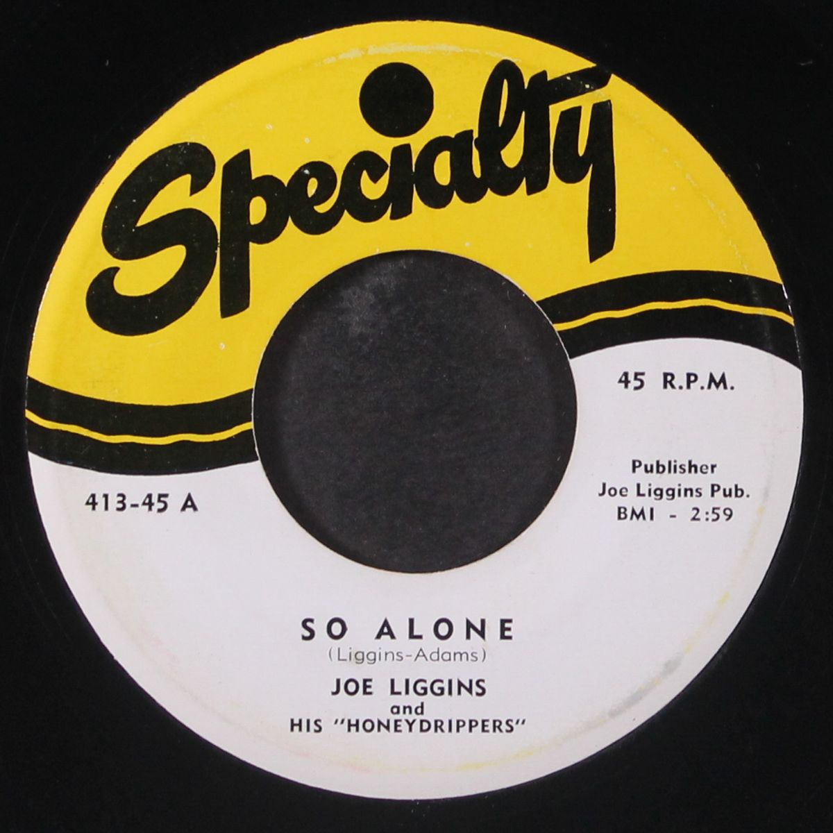 so alone / oh, how i miss you by JOE LIGGINS