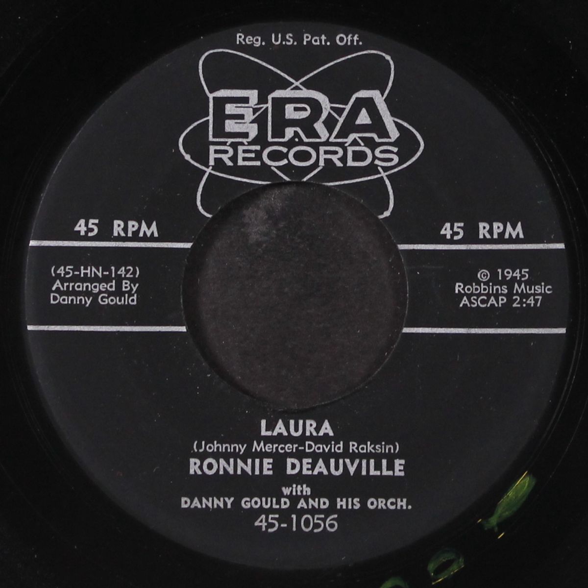 it wasn't much of a town / laura by RONNIE DEAUVILLE