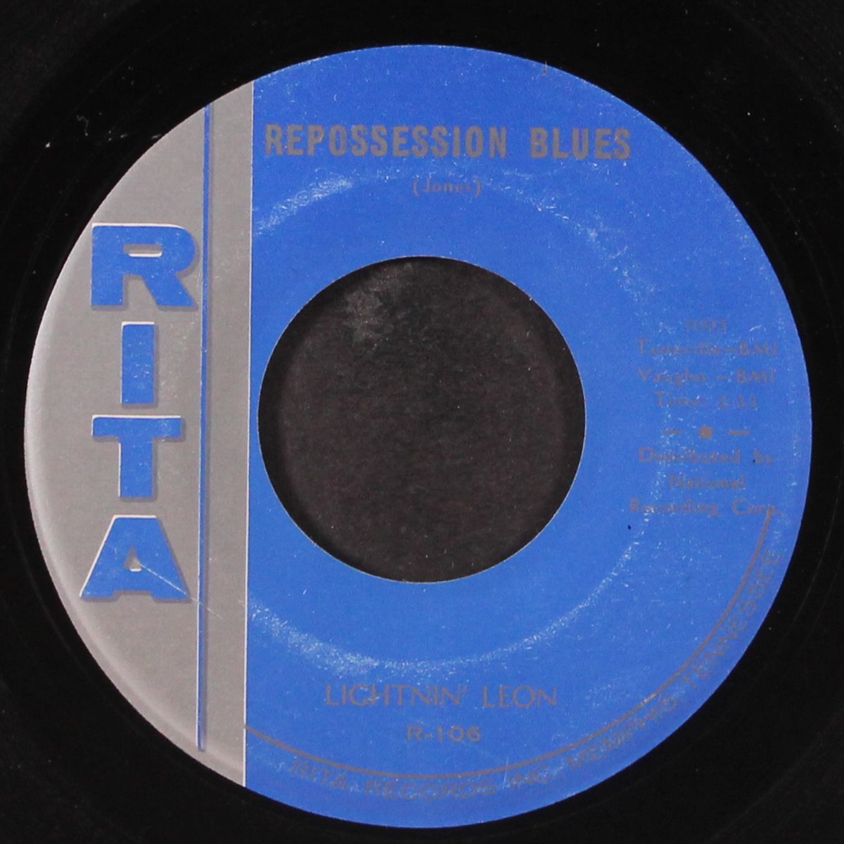 repossession blues / dark, muddy bottom by LIGHTNIN' LEON