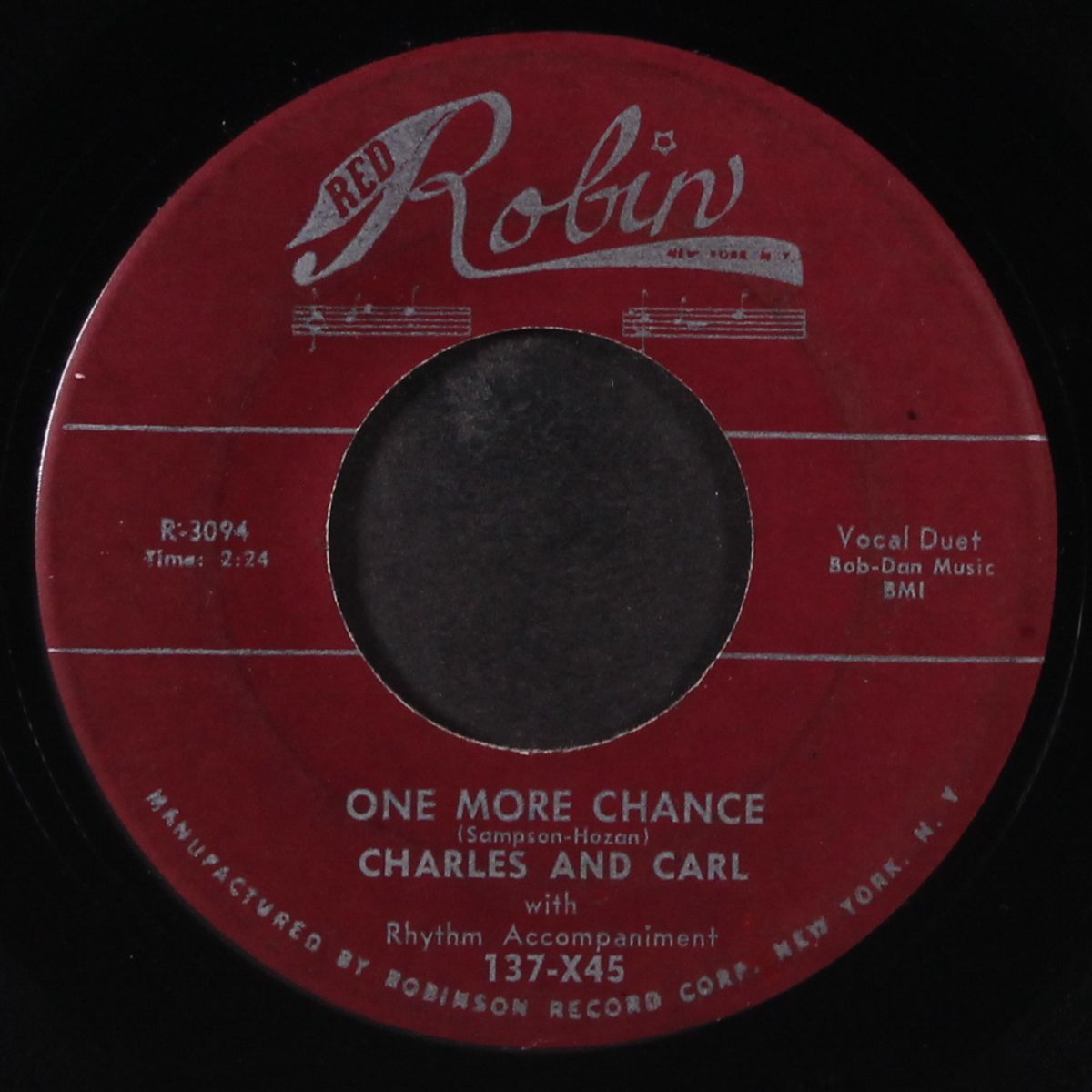 lucky star / one more chance by CHARLES & CARL