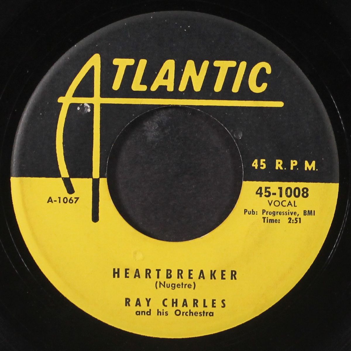 heartbreaker / feelin' sad by RAY CHARLES