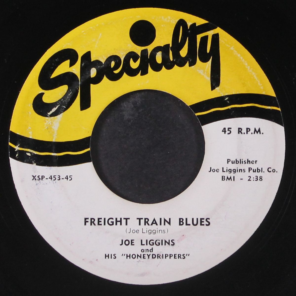 freight train blues / blues for tanya by JOE LIGGINS