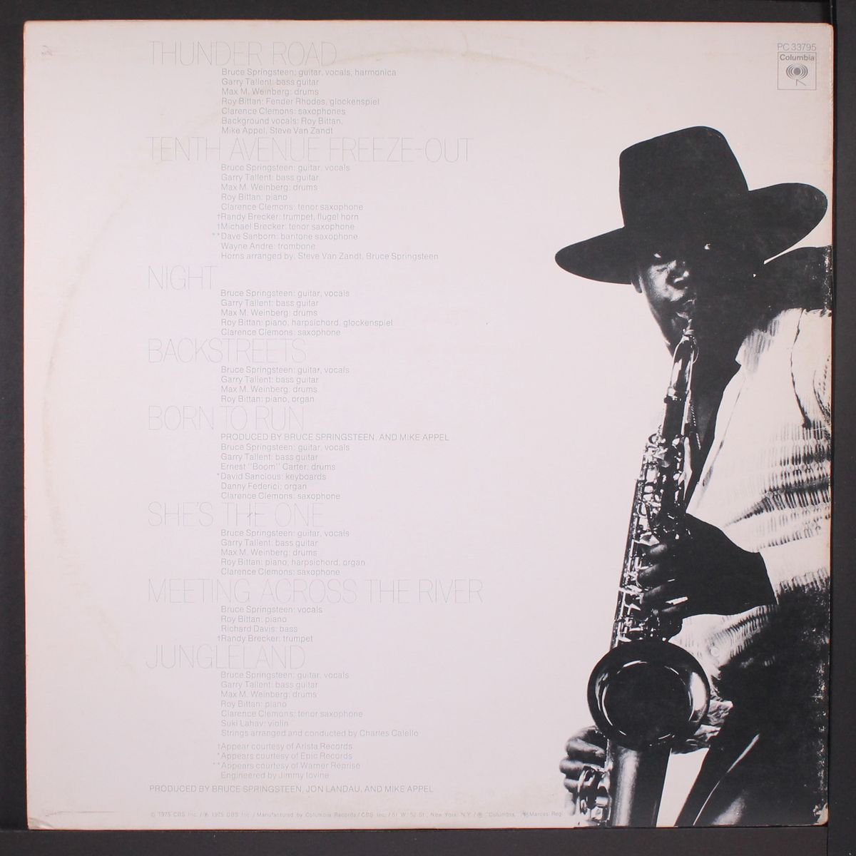 born to run by BRUCE SPRINGSTEEN