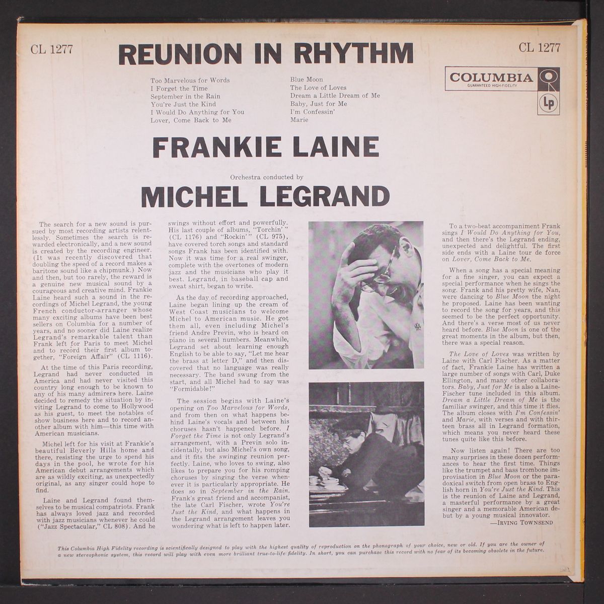 reunion in rhythm by FRANKIE LAINE