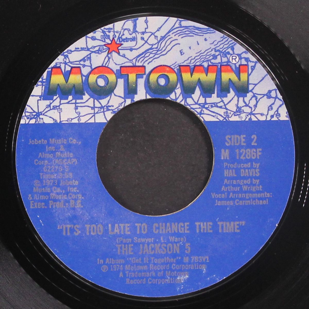 dancing machine / it's too late to change the time by JACKSON 5
