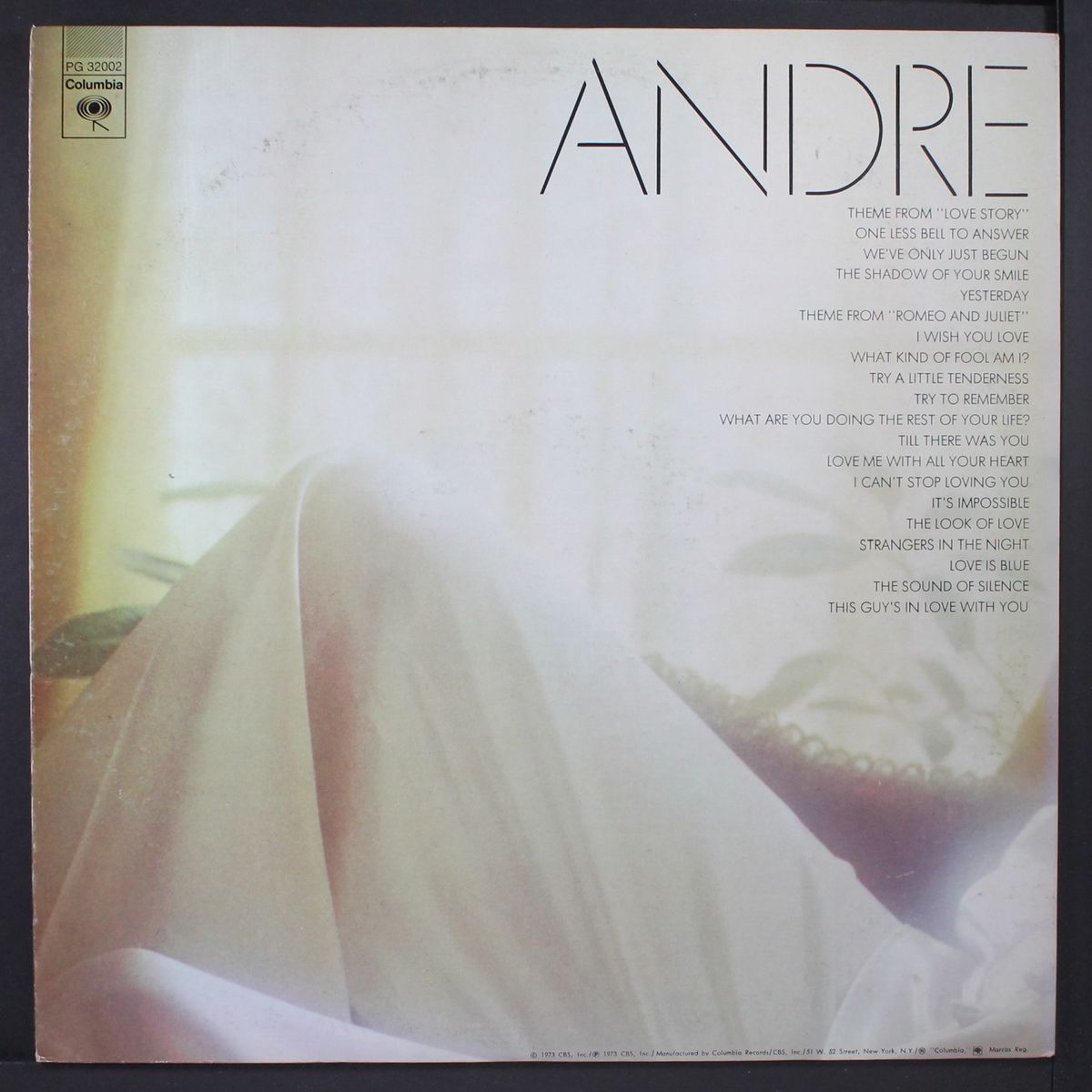 world's greatest love songs by ANDRE KOSTELANETZ