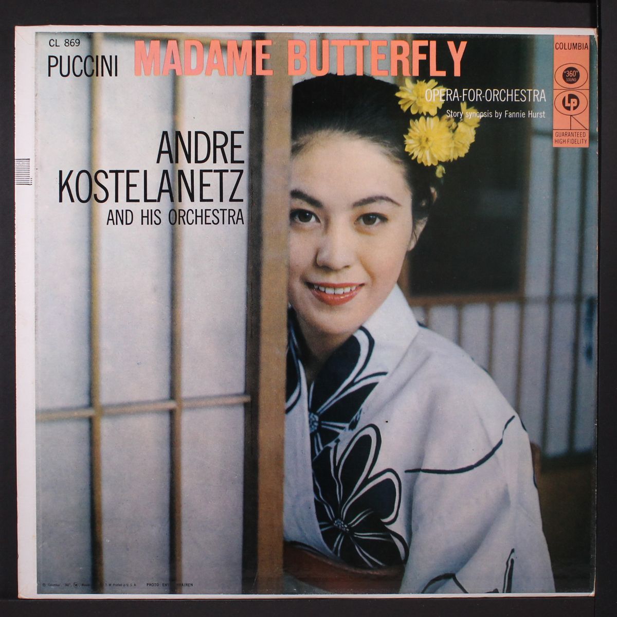 madame butterfly by ANDRE KOSTELANETZ