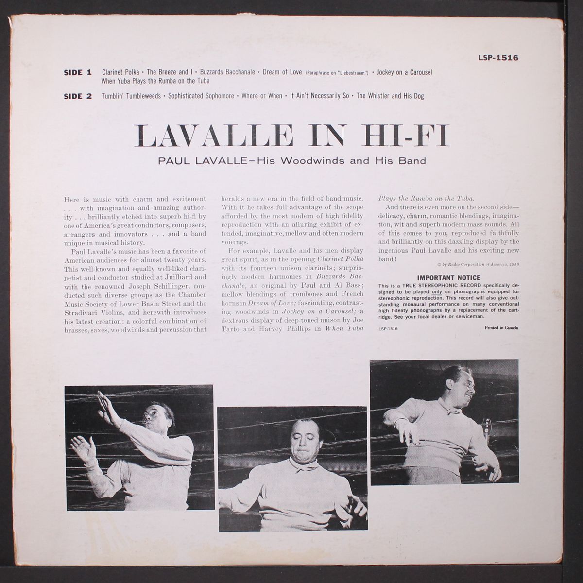 lavalle in hi-fi by PAUL LAVALLE