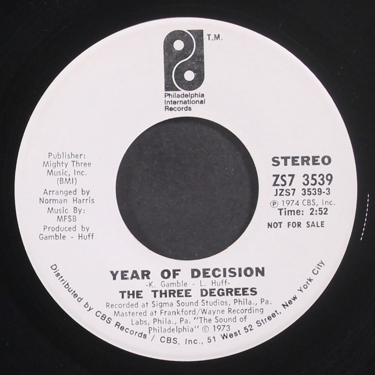 year of decision / mono by THREE DEGREES