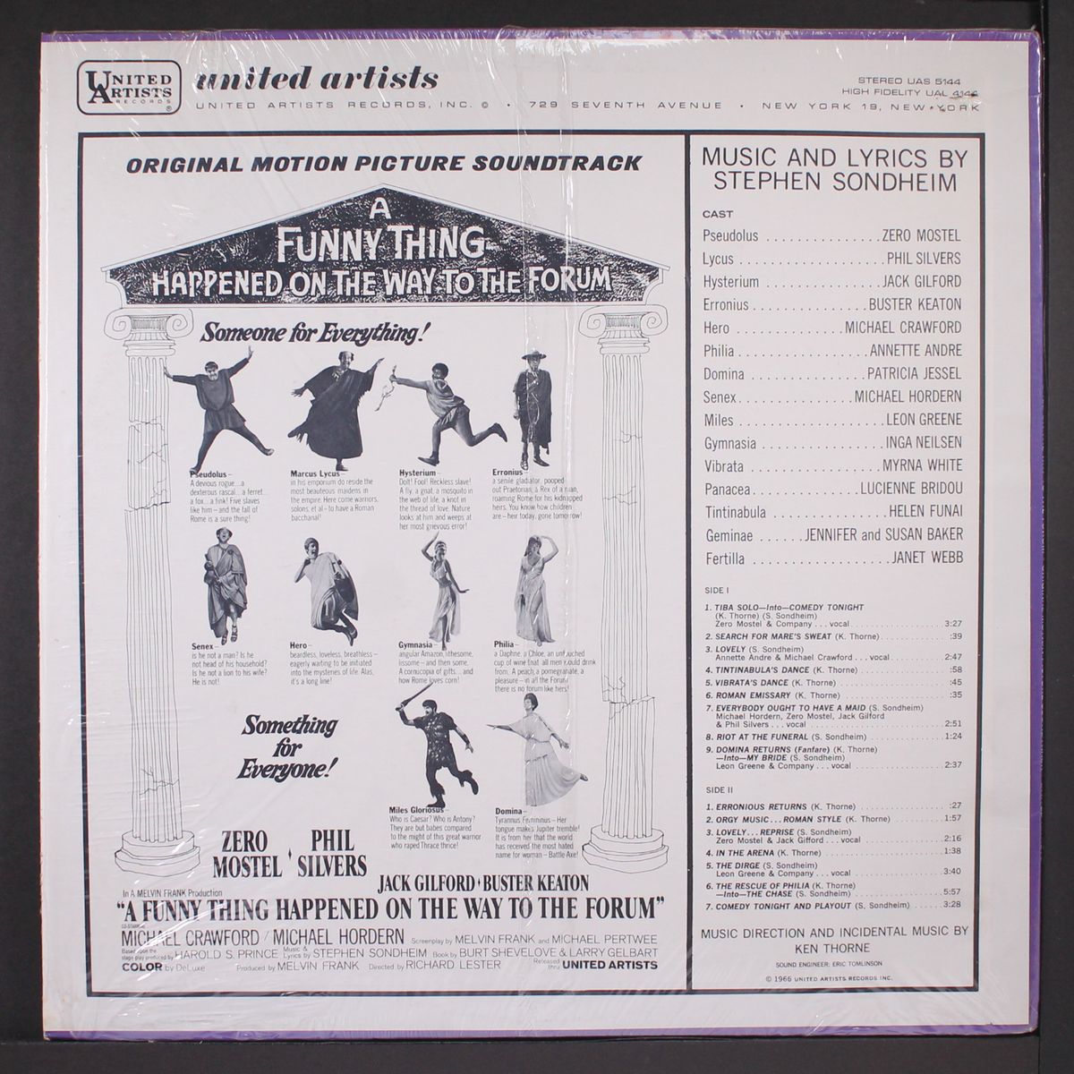 a funny thing happened on the way to the forum by SOUNDTRACK