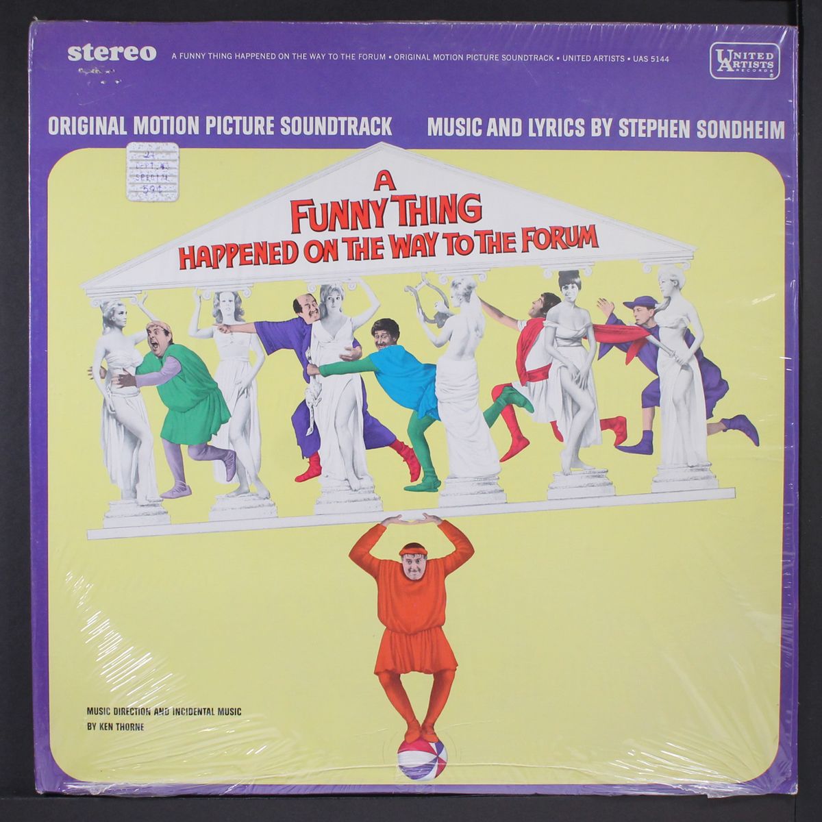 a funny thing happened on the way to the forum by SOUNDTRACK