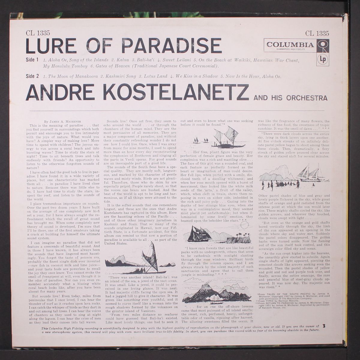 lure of paradise by ANDRE KOSTELANETZ