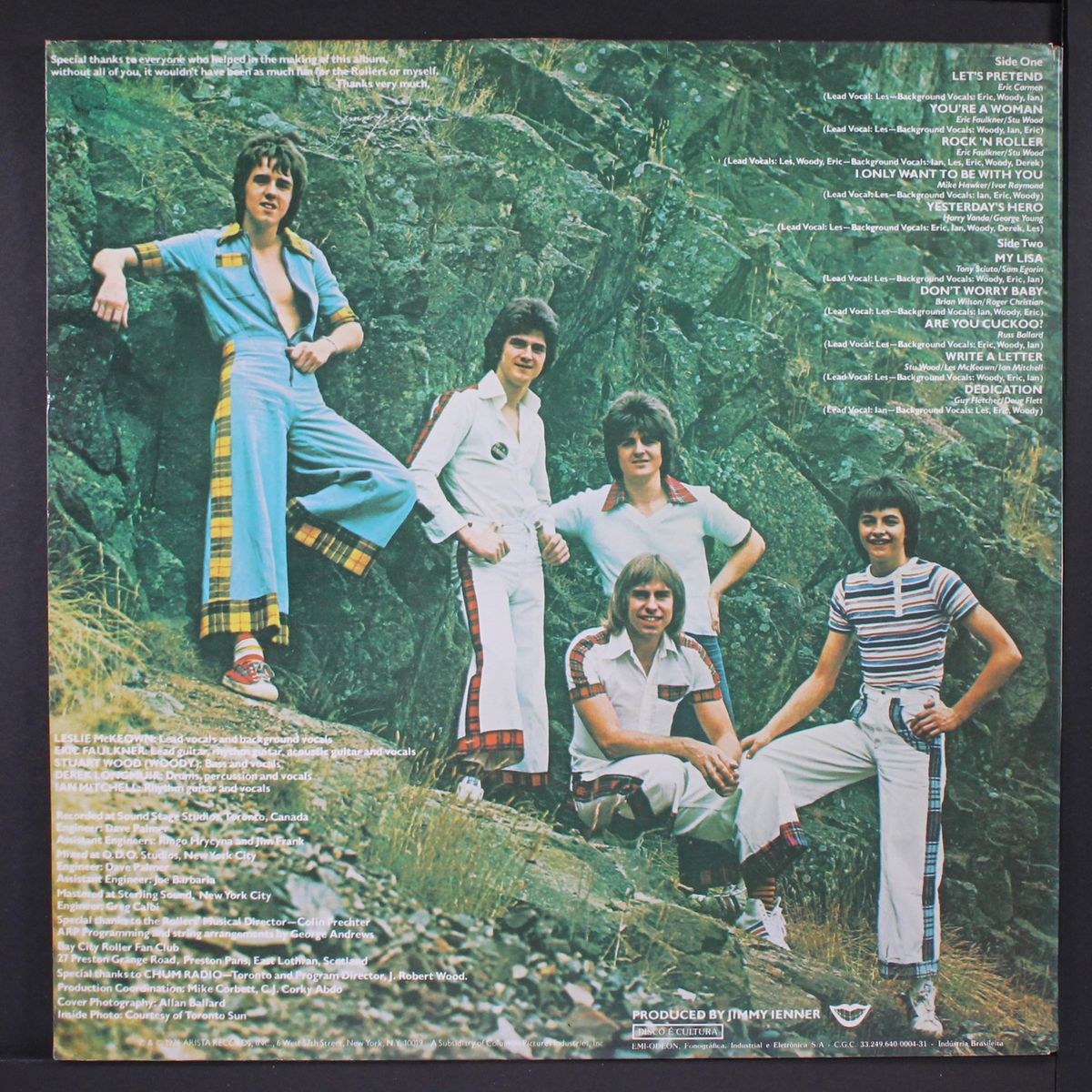 dedication by BAY CITY ROLLERS