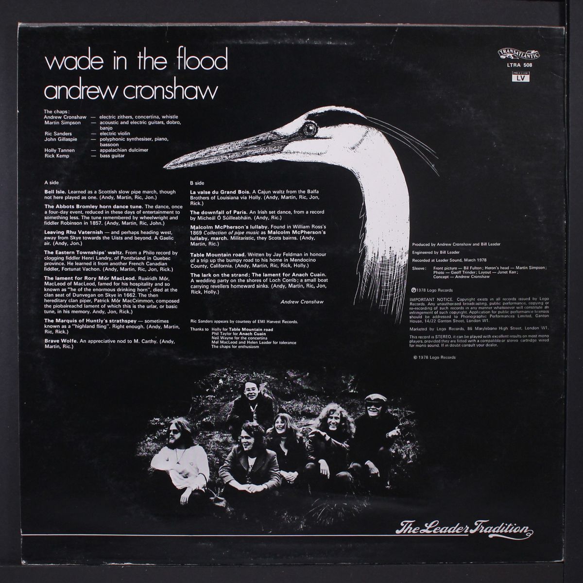 wade in the flood by ANDREW CRONSHAW