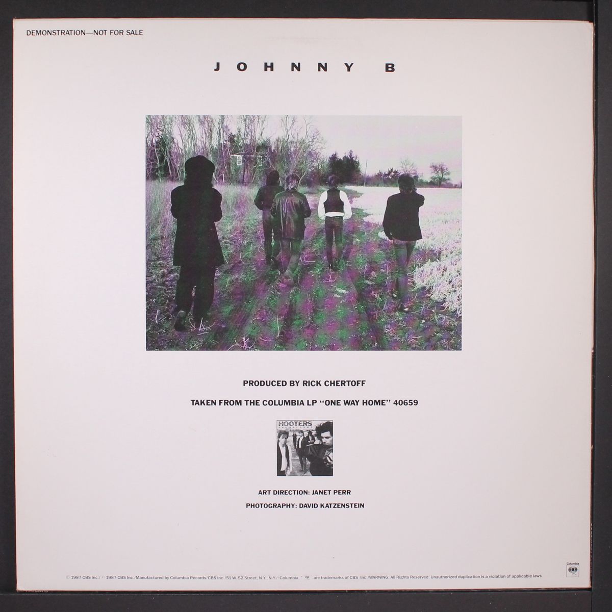 johnny b / same by HOOTERS