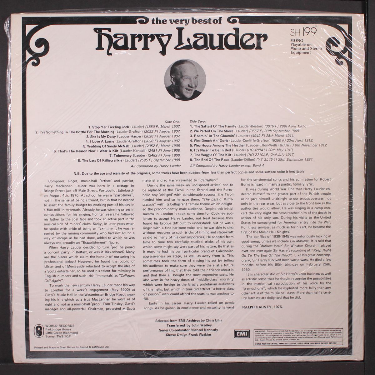 the very best of by HARRY LAUDER