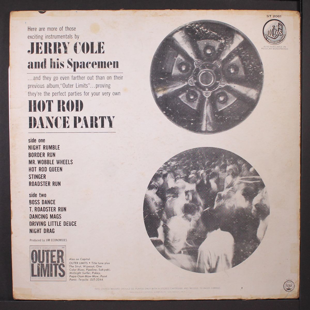 hot rod dance party by JERRY COLE & SPACEMEN