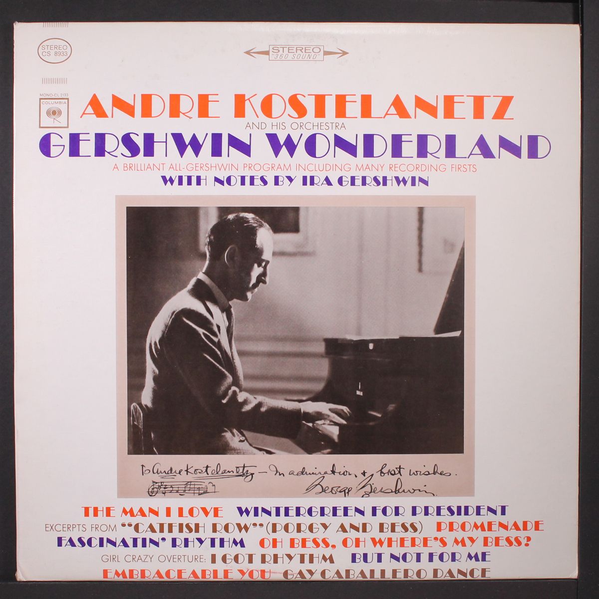 gershwin wonderland by ANDRE KOSTELANETZ