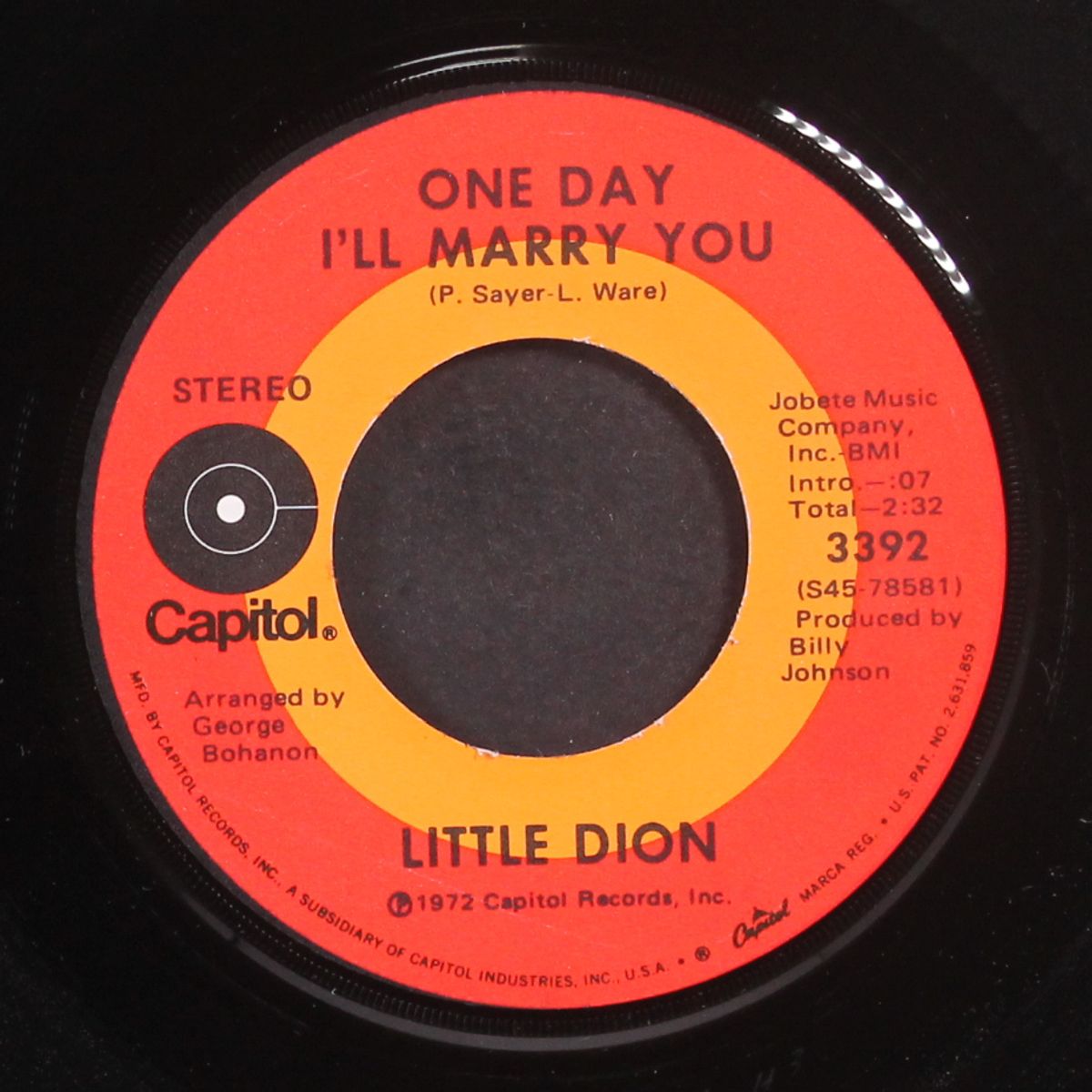 yes we can-can / one day i'll marry you by LITTLE DION
