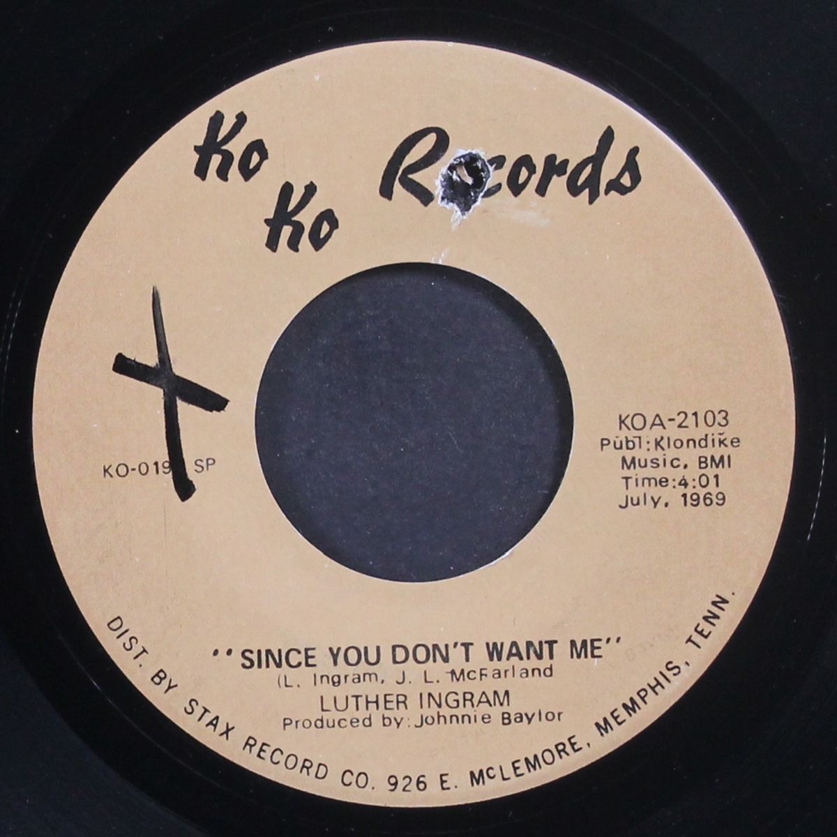 putting game down / since you don't want me by LUTHER INGRAM