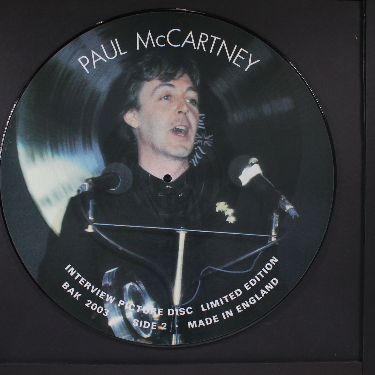 interview picture disc by PAUL MCCARTNEY