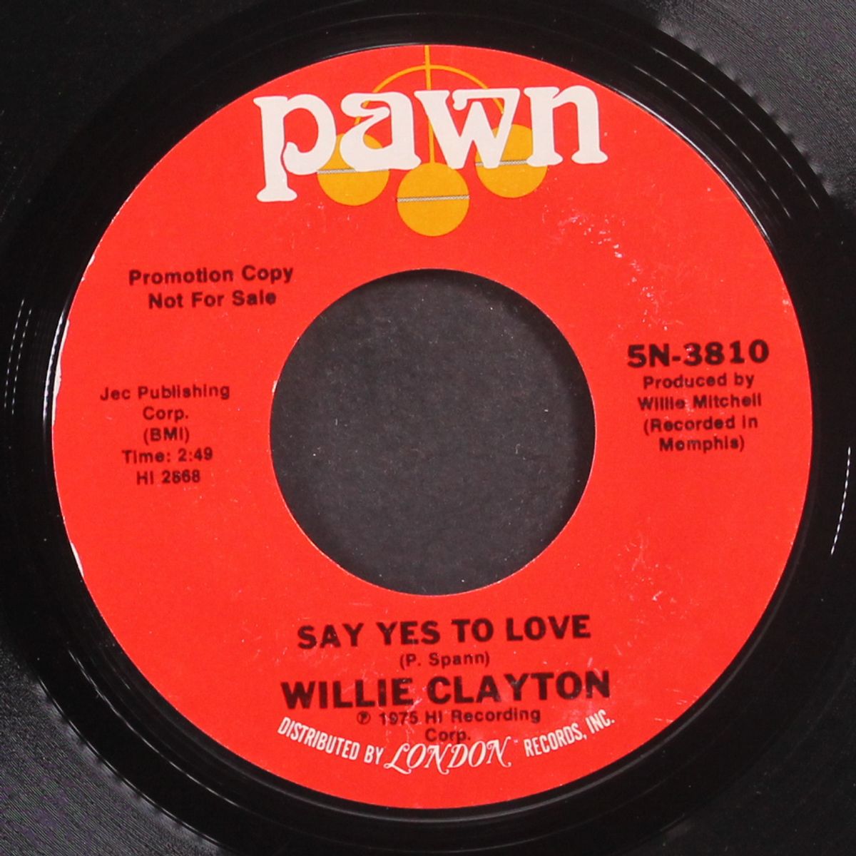 say yes to love / abra ka dabra by WILLIE CLAYTON