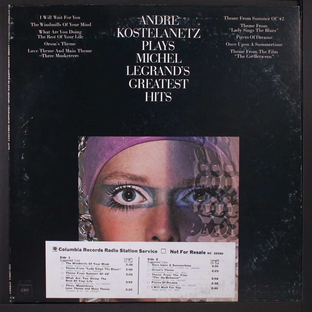 plays michel legrand's greatest hits by ANDRE KOSTELANETZ