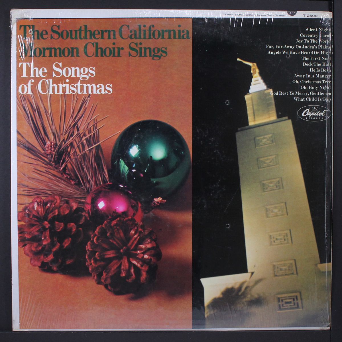 the songs of christmas by SOUTHERN CALIFORNIA MORMON CHOIR