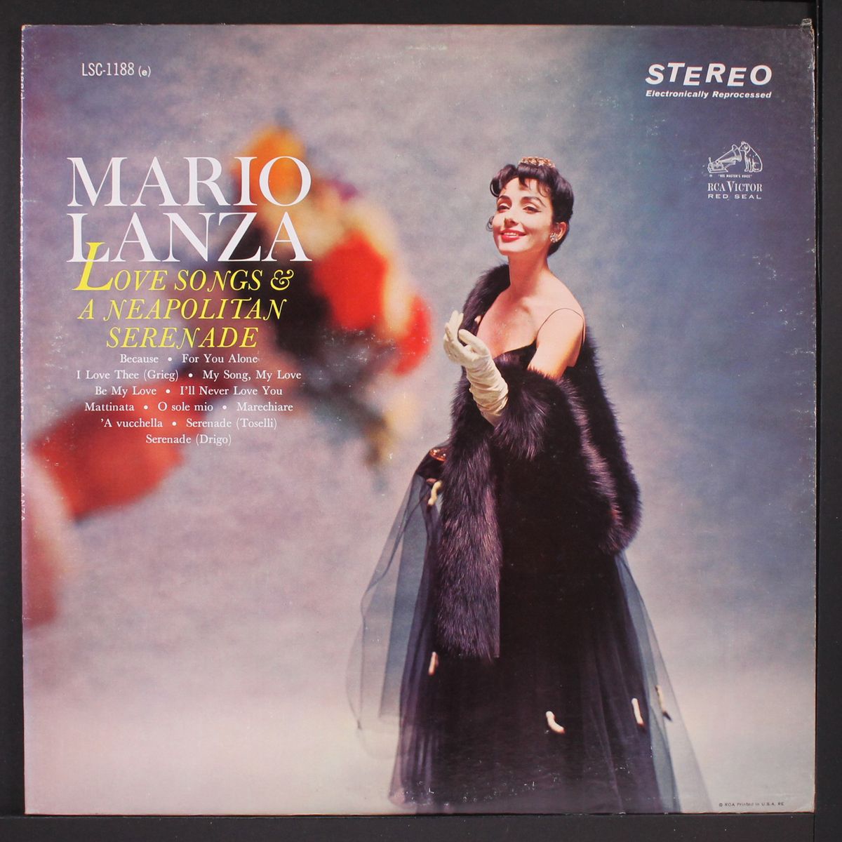love songs & a neapolitan serenade by MARIO LANZA