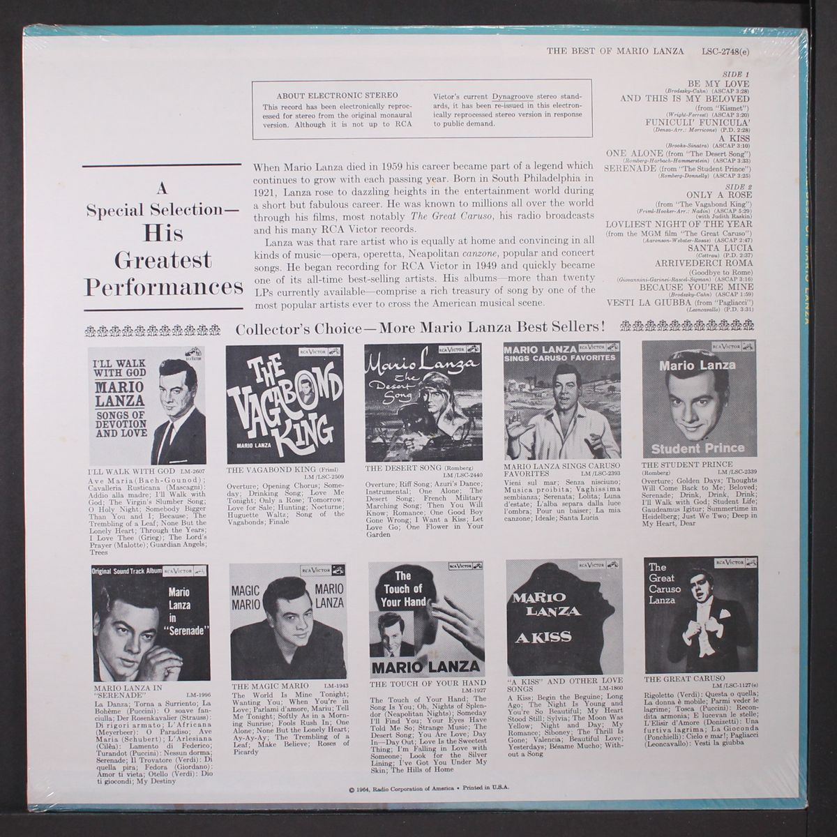 best of by MARIO LANZA