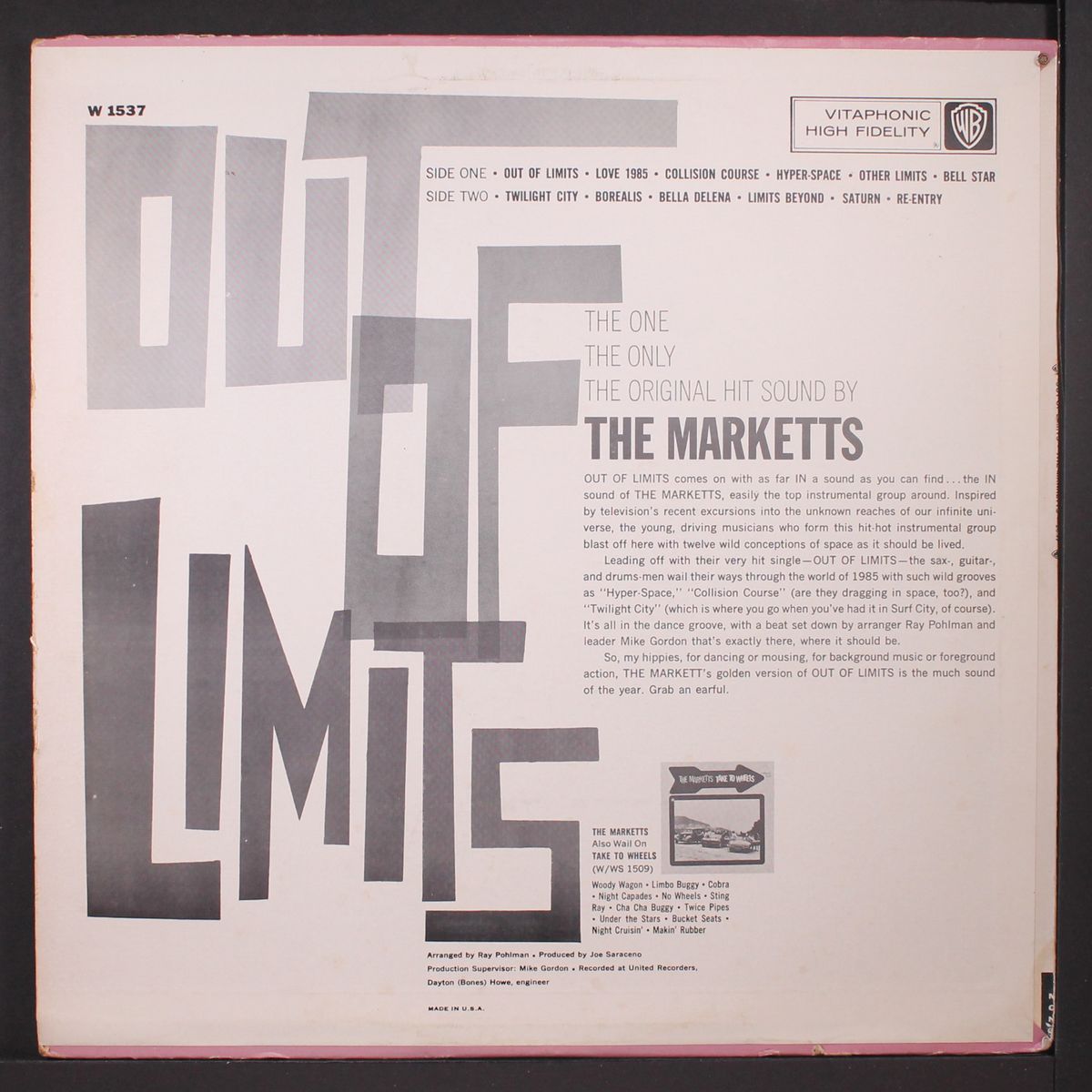 out of limits by MARKETTS