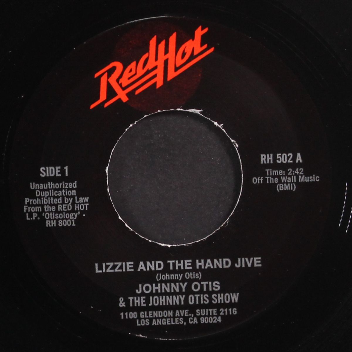 fonkitup / lizzie and the hand jive by JOHNNY OTIS