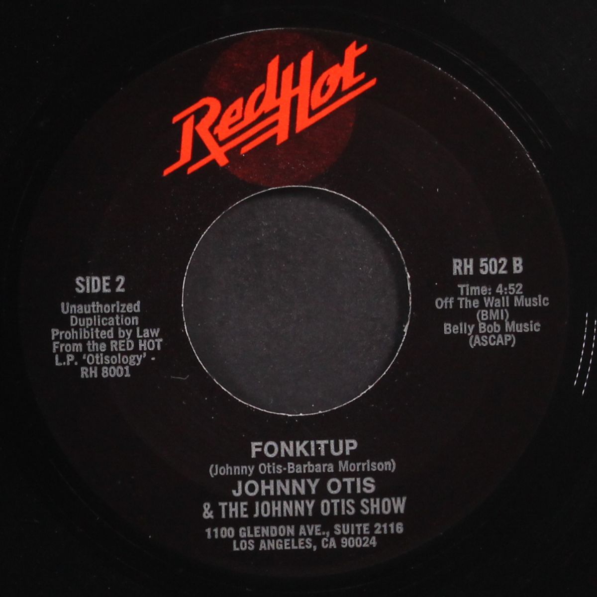 fonkitup / lizzie and the hand jive by JOHNNY OTIS