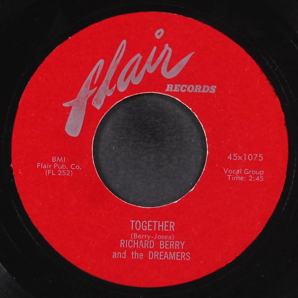 together / jelly roll by RICHARD BERRY & DREAMERS